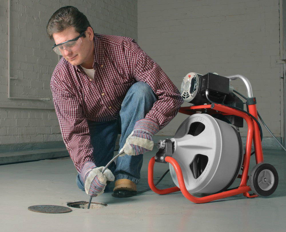RIDGID K-400 máquina de tambor para limpieza