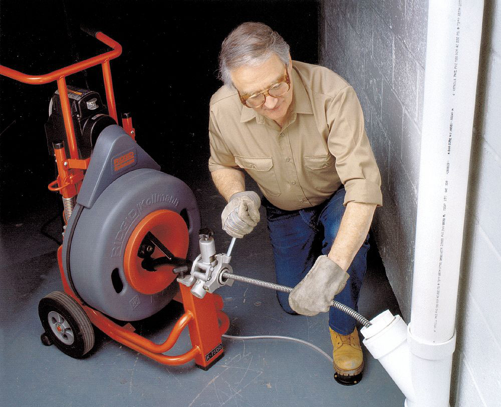 RIDGID K-7500 para desagües y tuberías