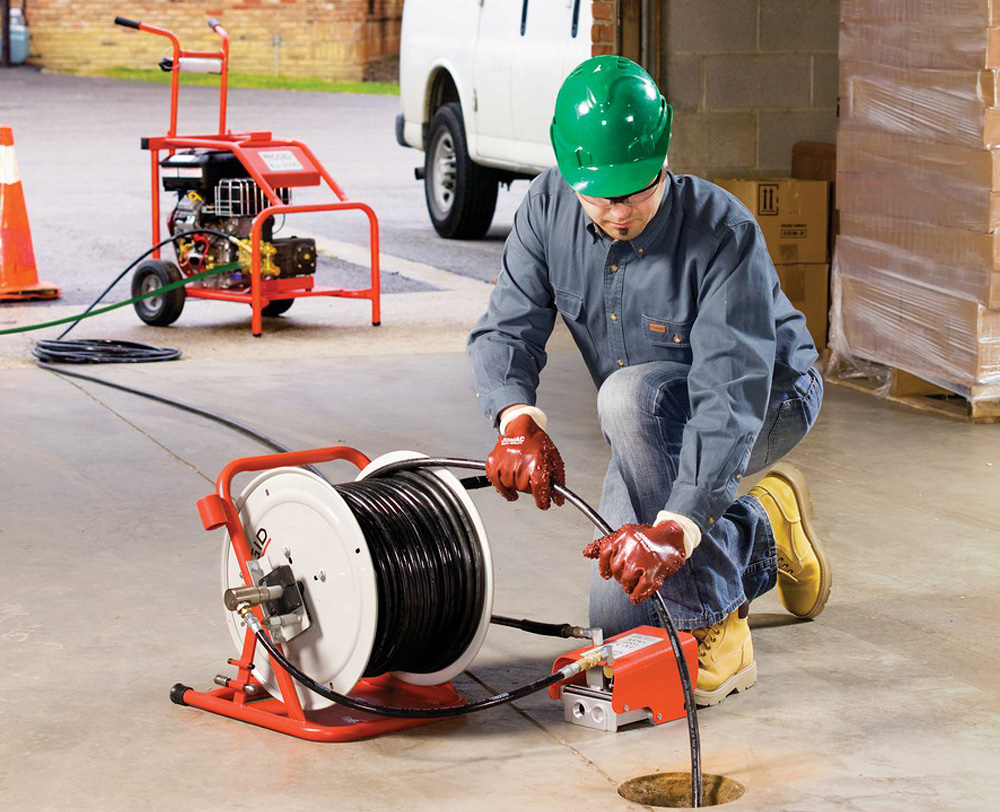 Máquina de limpieza a alta presión RIDGID KJ-3100