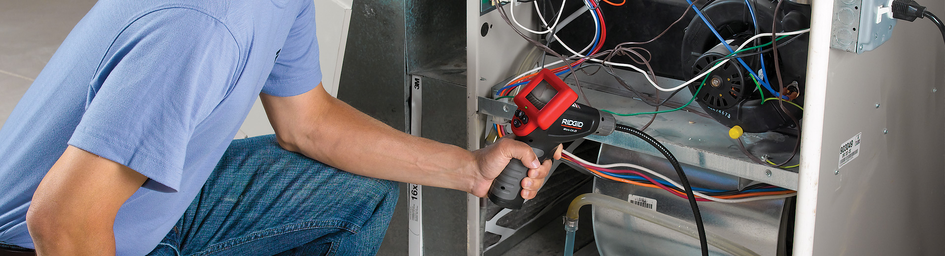 Monitores RIDGID con sistema de grabación