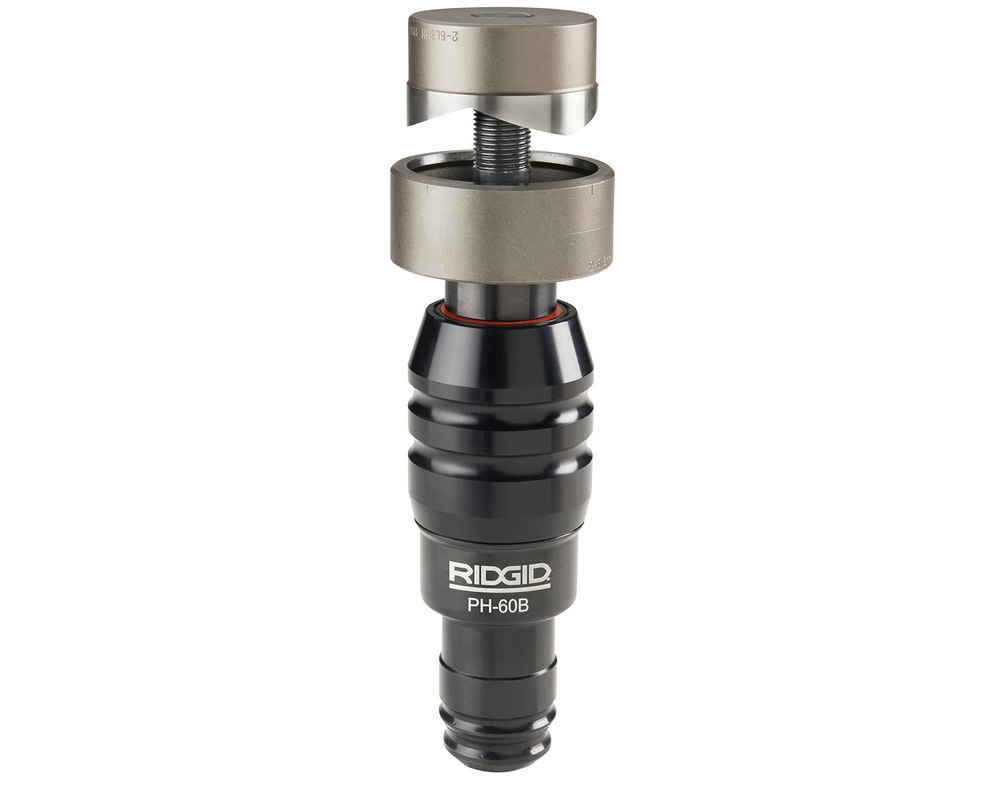 Cabezal RIDGID para realizar trabajos de punzonado