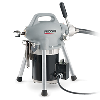 Limpiadora de desagües RIDGID K-50 para lavabos y duchas