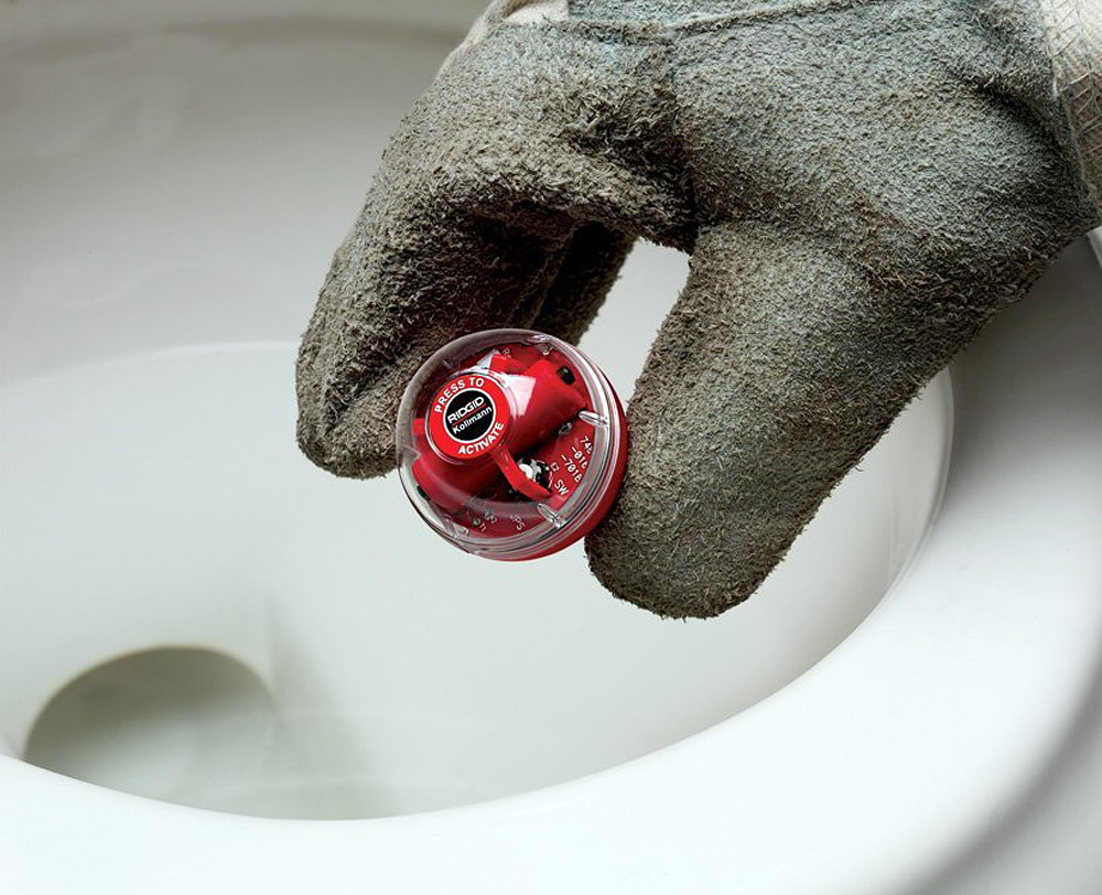 Transmisor flotante para fosas sépticas